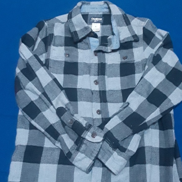 3 size 8 and 10 flannel shirts - Picture 2 of 3